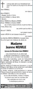 Madame Jeanne Neuville